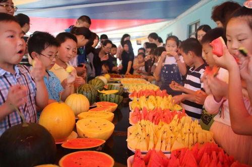 亲子吃瓜比赛活动,吃瓜大赛趣味无限